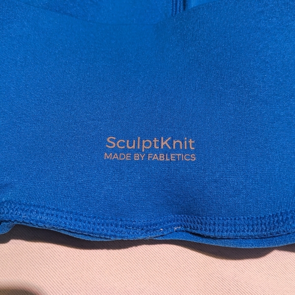 Fabletics Sculptknit Leggings Size Medium Color Blue - Picture 5 of 5